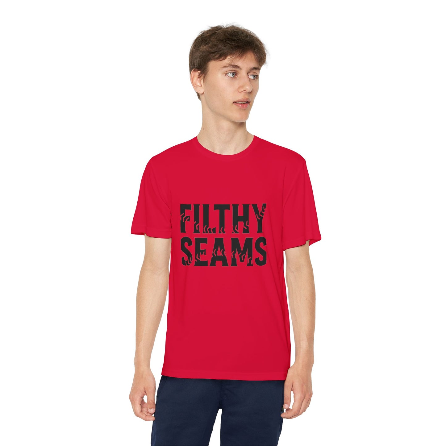 Filthy Seams™ Youth Competitor Tee – Where Hustle Meets Dirt