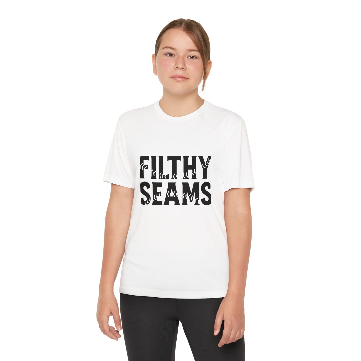 Filthy Seams™ Youth Competitor Tee – Where Hustle Meets Dirt