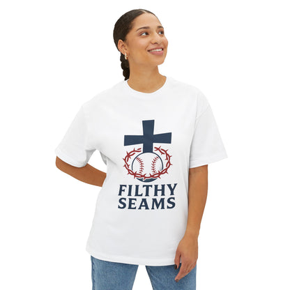 Seam Crown Faith Tee – Washed in Blood. Born to Ball.