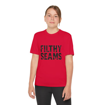 Filthy Seams™ Youth Competitor Tee – Where Hustle Meets Dirt