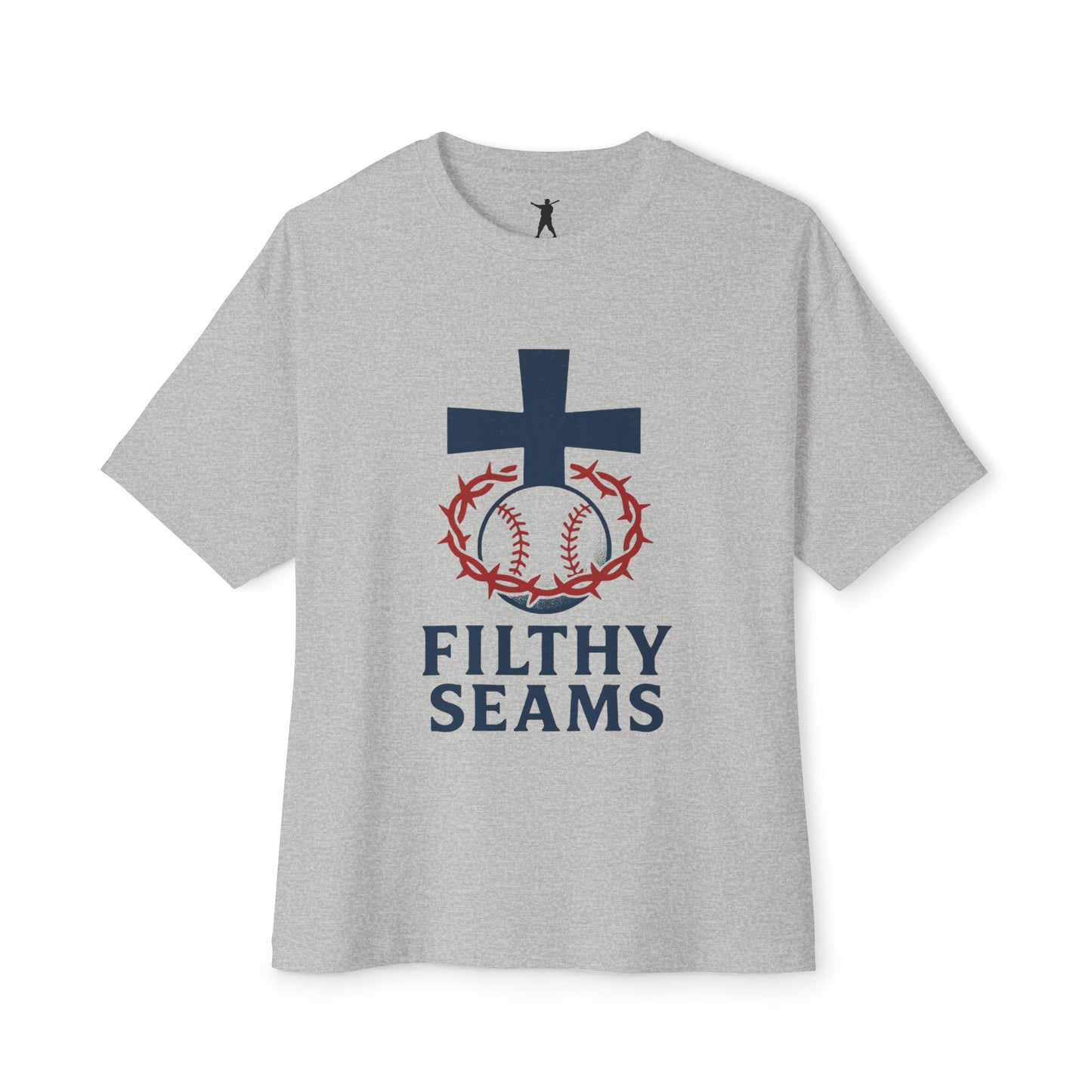 Seam Crown Faith Tee – Washed in Blood. Born to Ball.