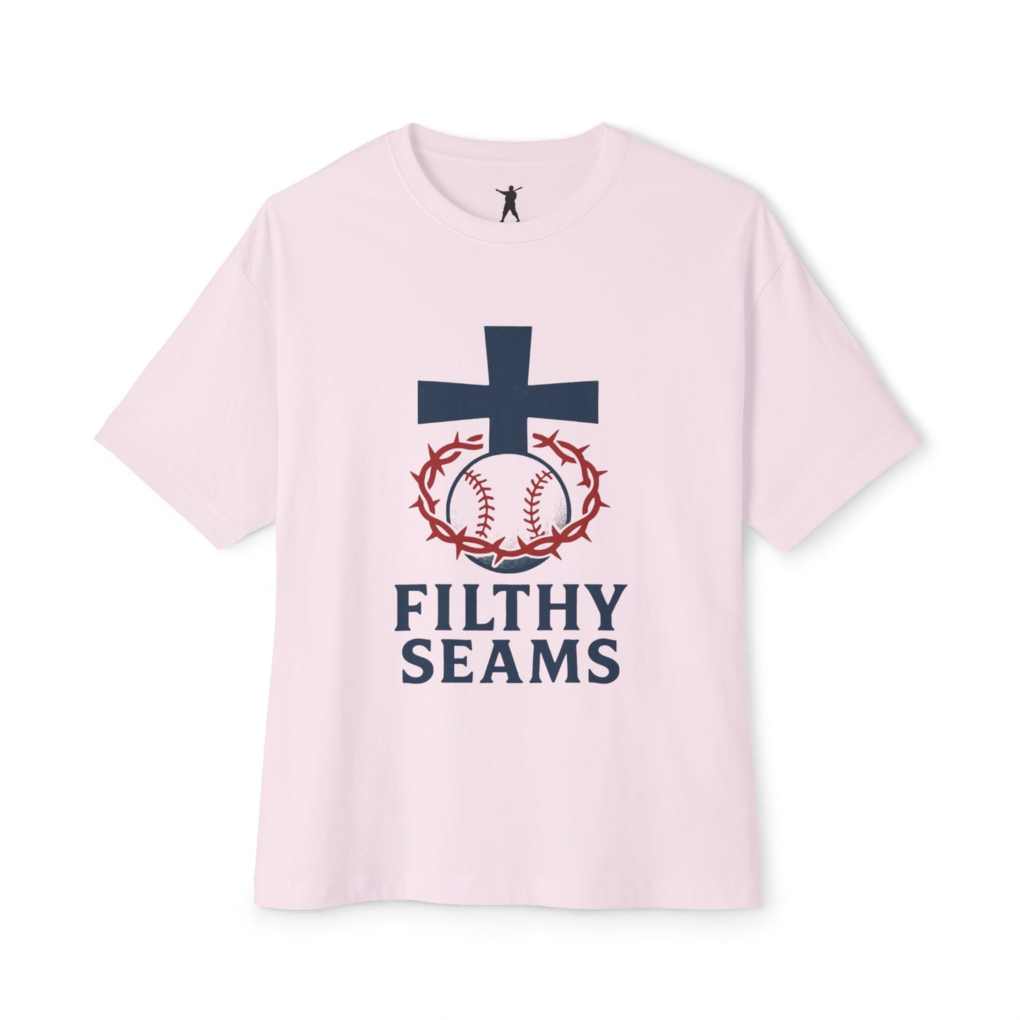 Seam Crown Faith Tee – Washed in Blood. Born to Ball.