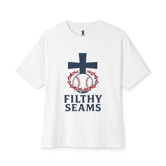 Seam Crown Faith Tee – Washed in Blood. Born to Ball.
