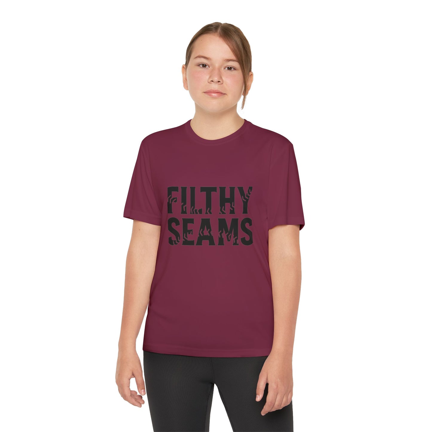 Filthy Seams™ Youth Competitor Tee – Where Hustle Meets Dirt