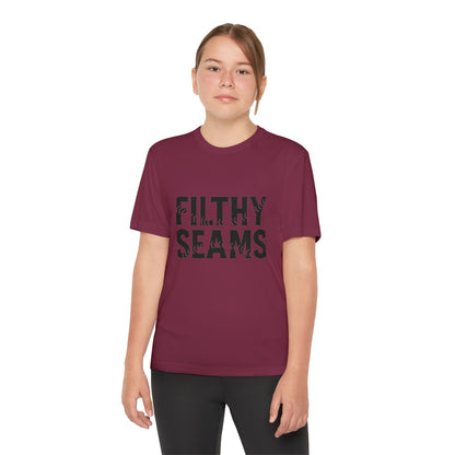 Filthy Seams™ Youth Competitor Tee – Where Hustle Meets Dirt