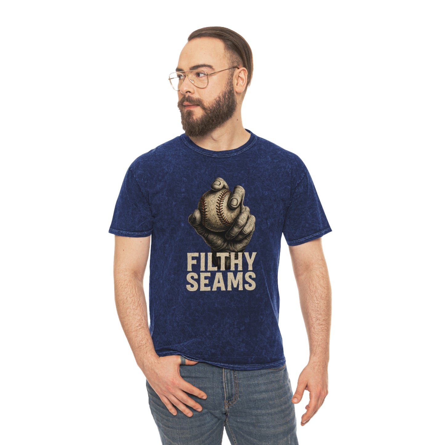“Grip Tee – Filthy Seams Vintage Baseball Shirt”