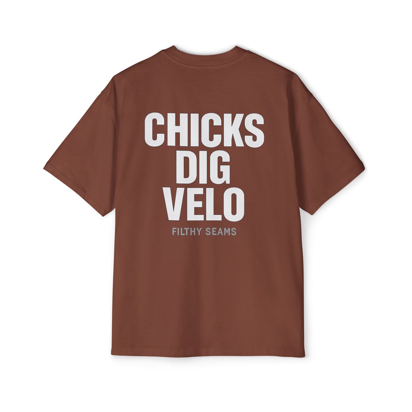 “Chicks Dig Velo – Oversized Baseball Tee”
