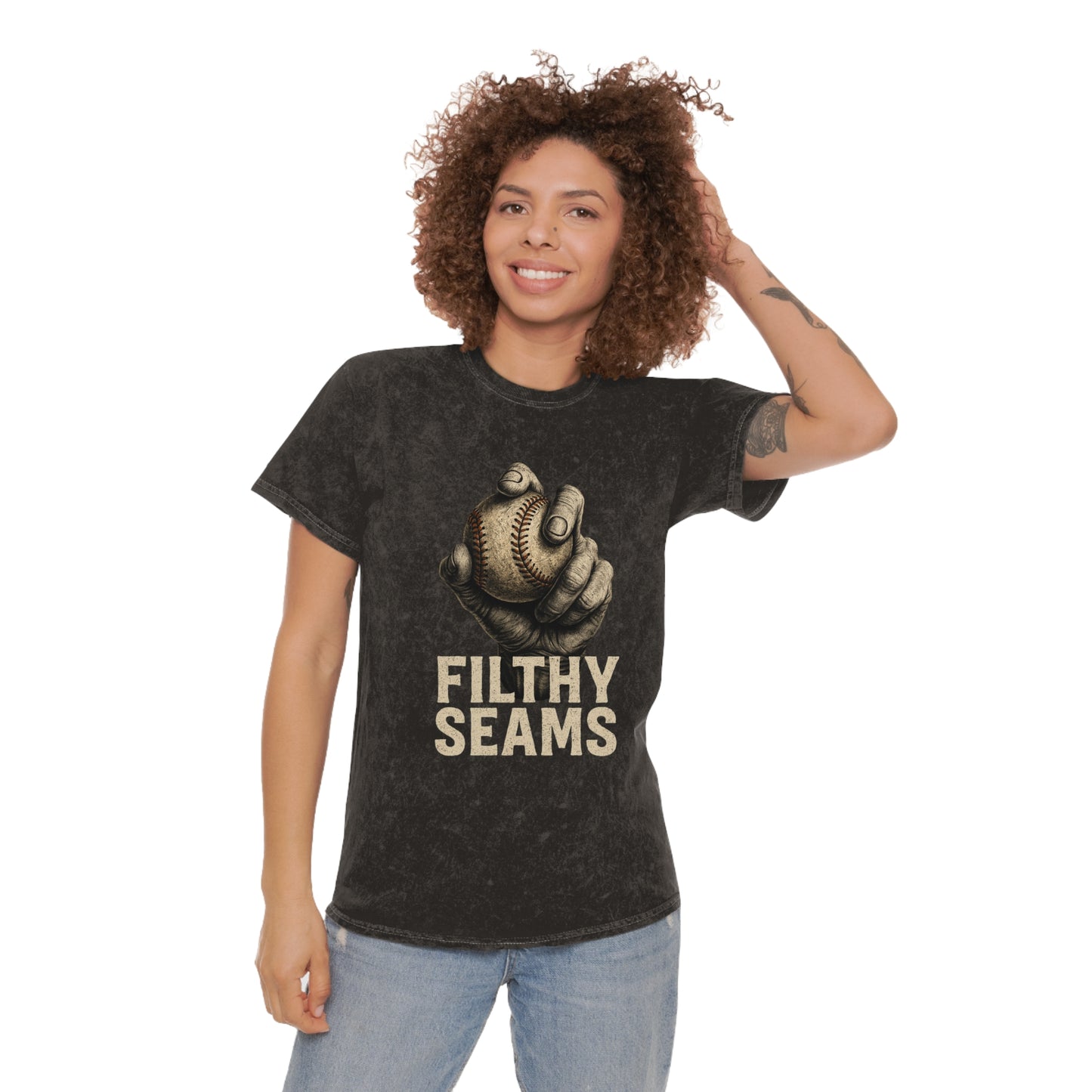 “Grip Tee – Filthy Seams Vintage Baseball Shirt”