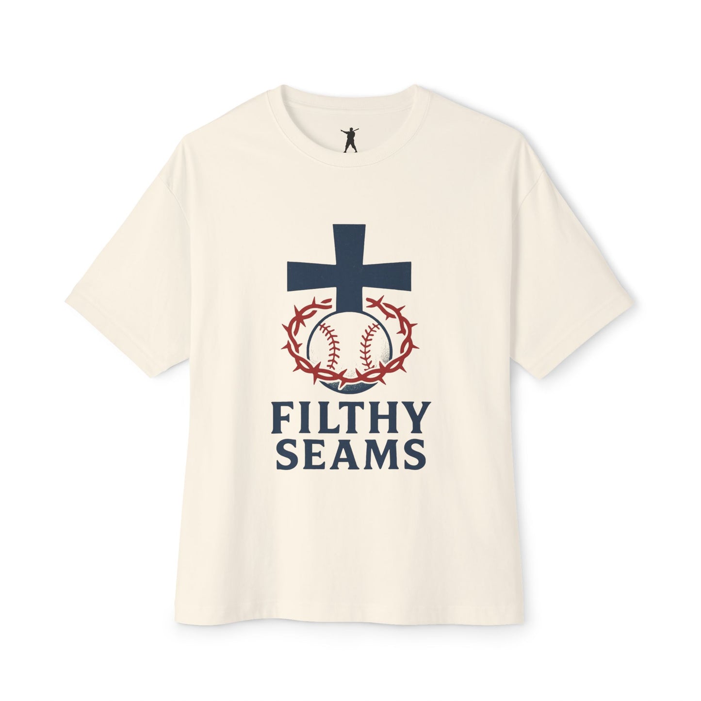Seam Crown Faith Tee – Washed in Blood. Born to Ball.