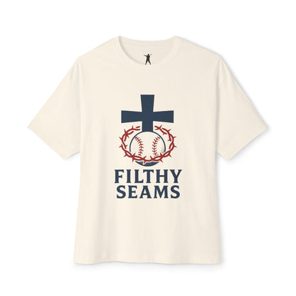 Seam Crown Faith Tee – Washed in Blood. Born to Ball.