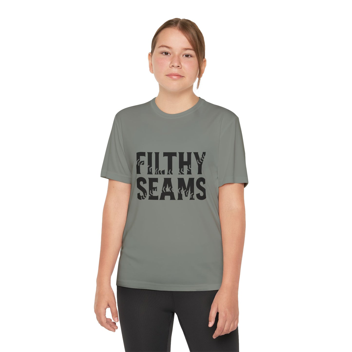 Filthy Seams™ Youth Competitor Tee – Where Hustle Meets Dirt