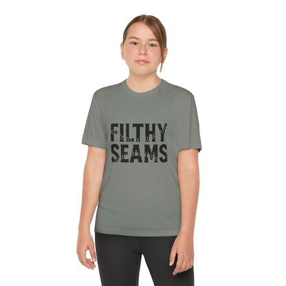 Filthy Seams™ Youth Competitor Tee – Where Hustle Meets Dirt