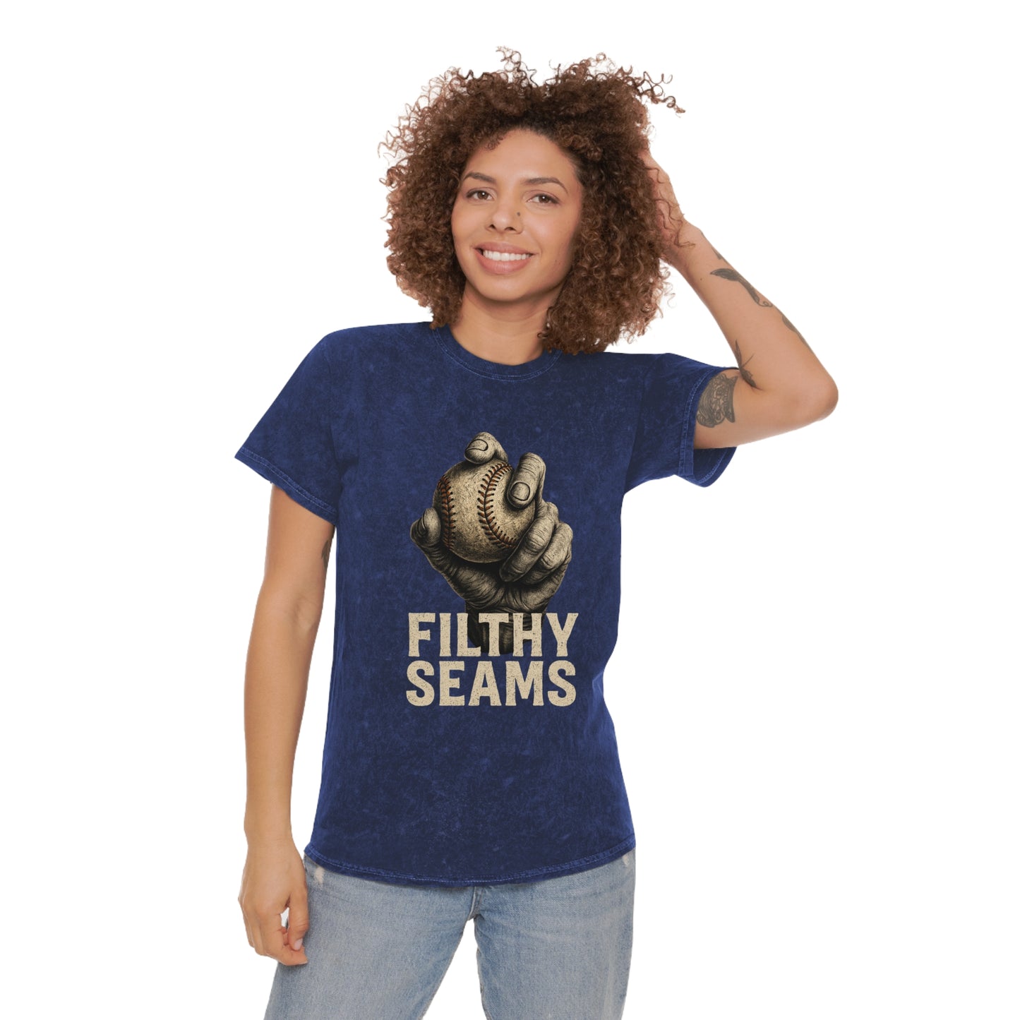 “Grip Tee – Filthy Seams Vintage Baseball Shirt”