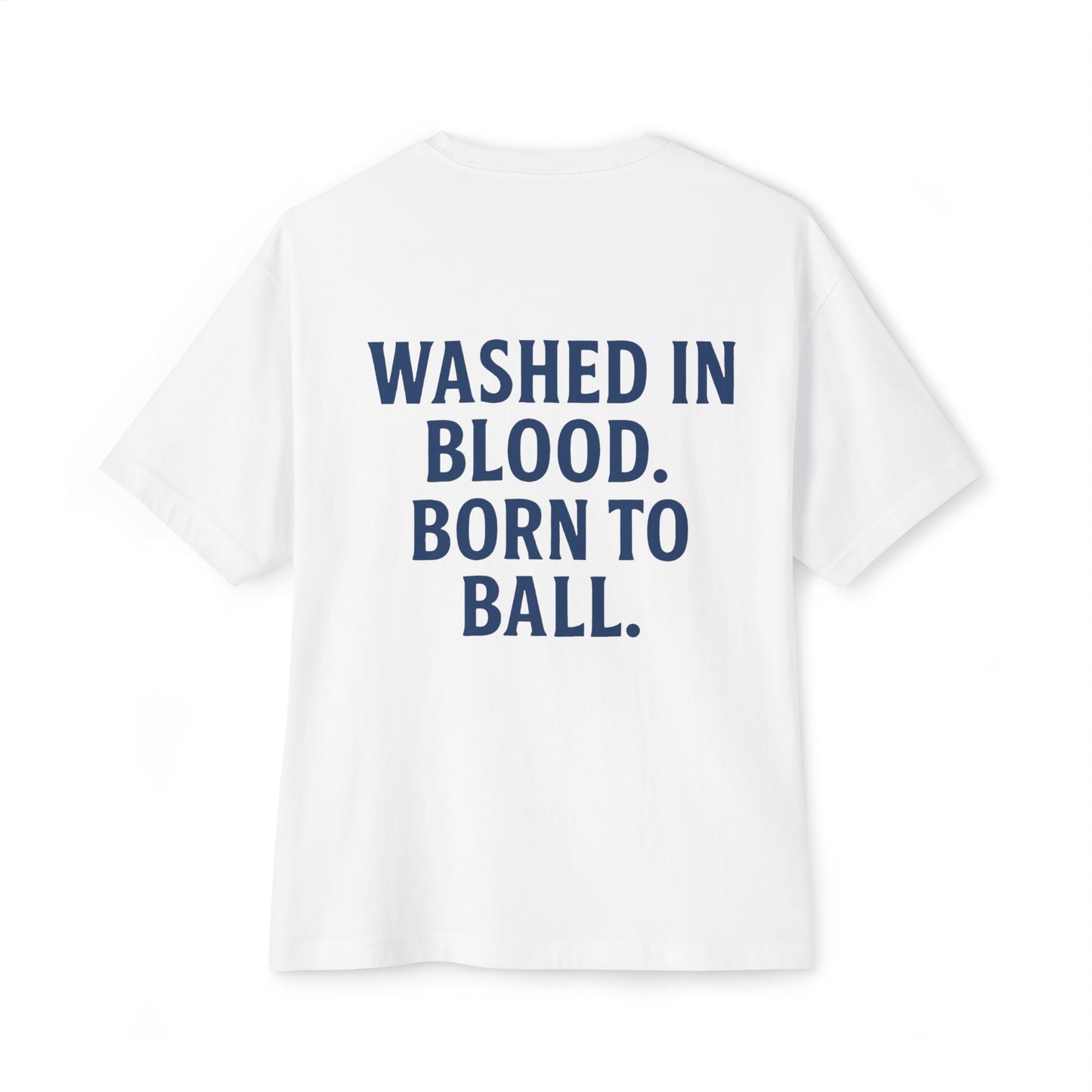 Seam Crown Faith Tee – Washed in Blood. Born to Ball.